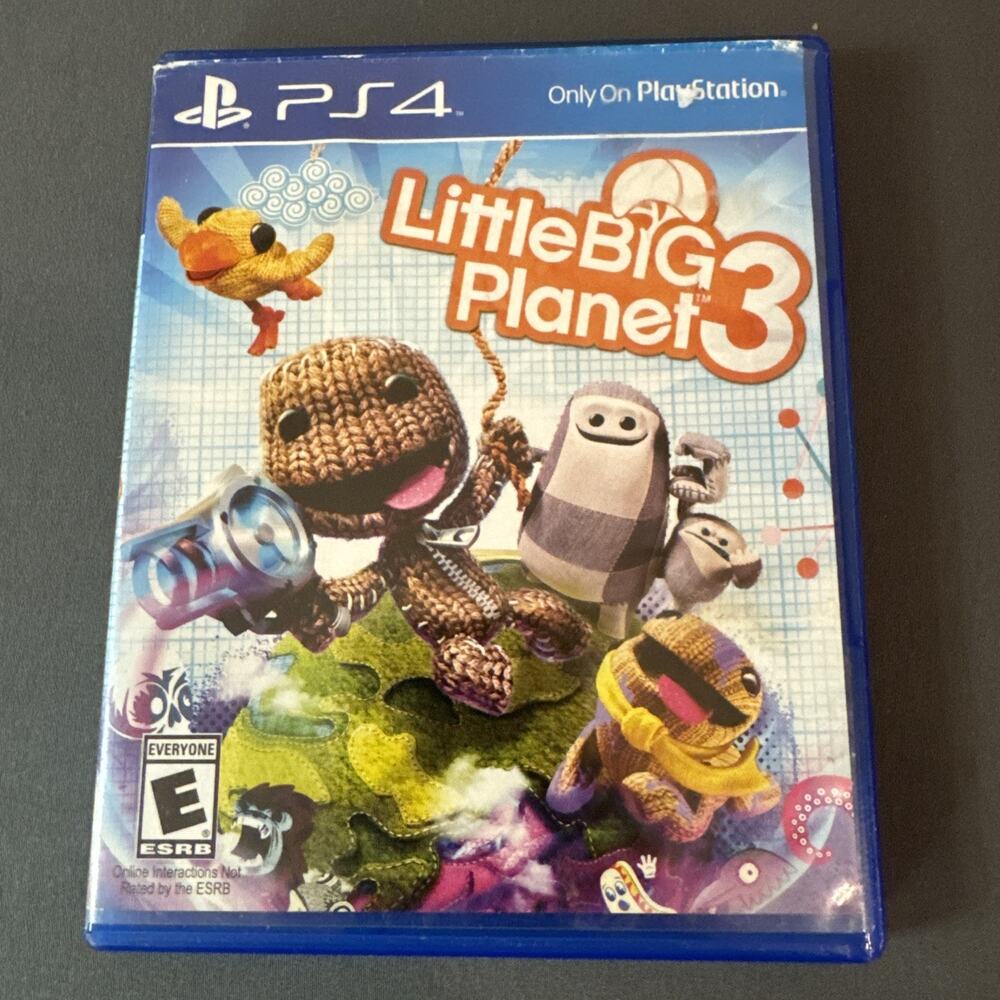 Sony PlayStation 4 Little Big Planet 3 No Manual